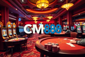 Feel the thrill of CM88 while placing bets at luxurious casino tables filled with action.
